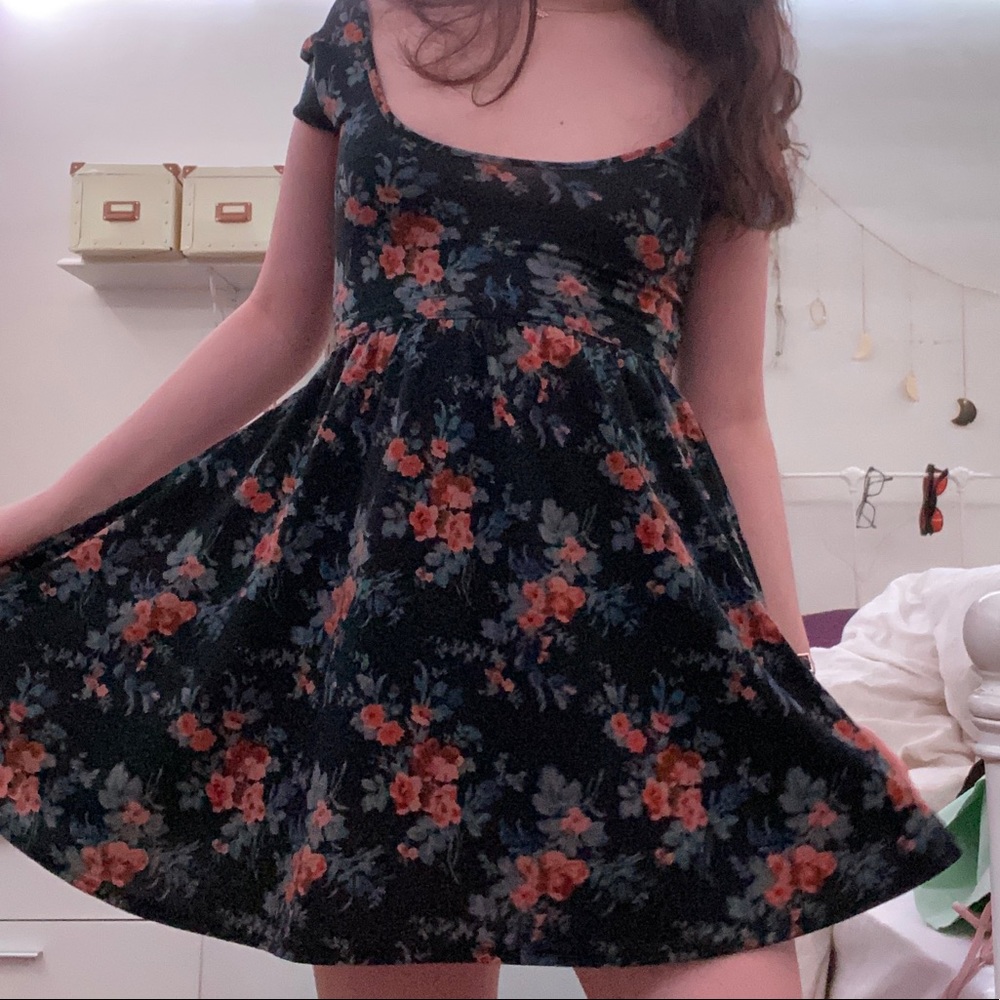 Floral Babydoll Dress